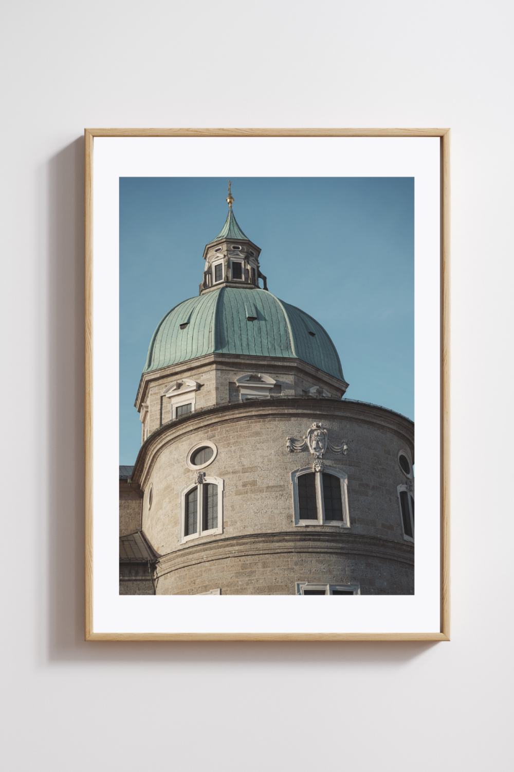 Dome of Salzburg Cathedral Photography Print - Image 2