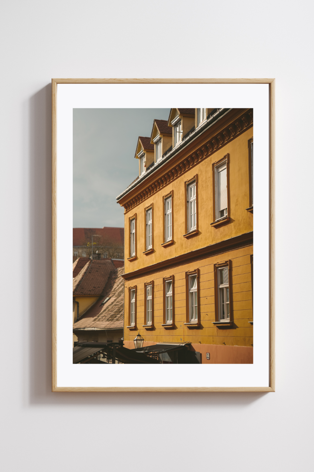 Golden Facade of Graz Photography Print - Image 2