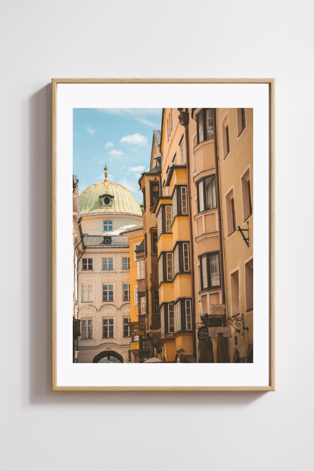 Golden Facades of Innsbruck Photography Print - Image 2