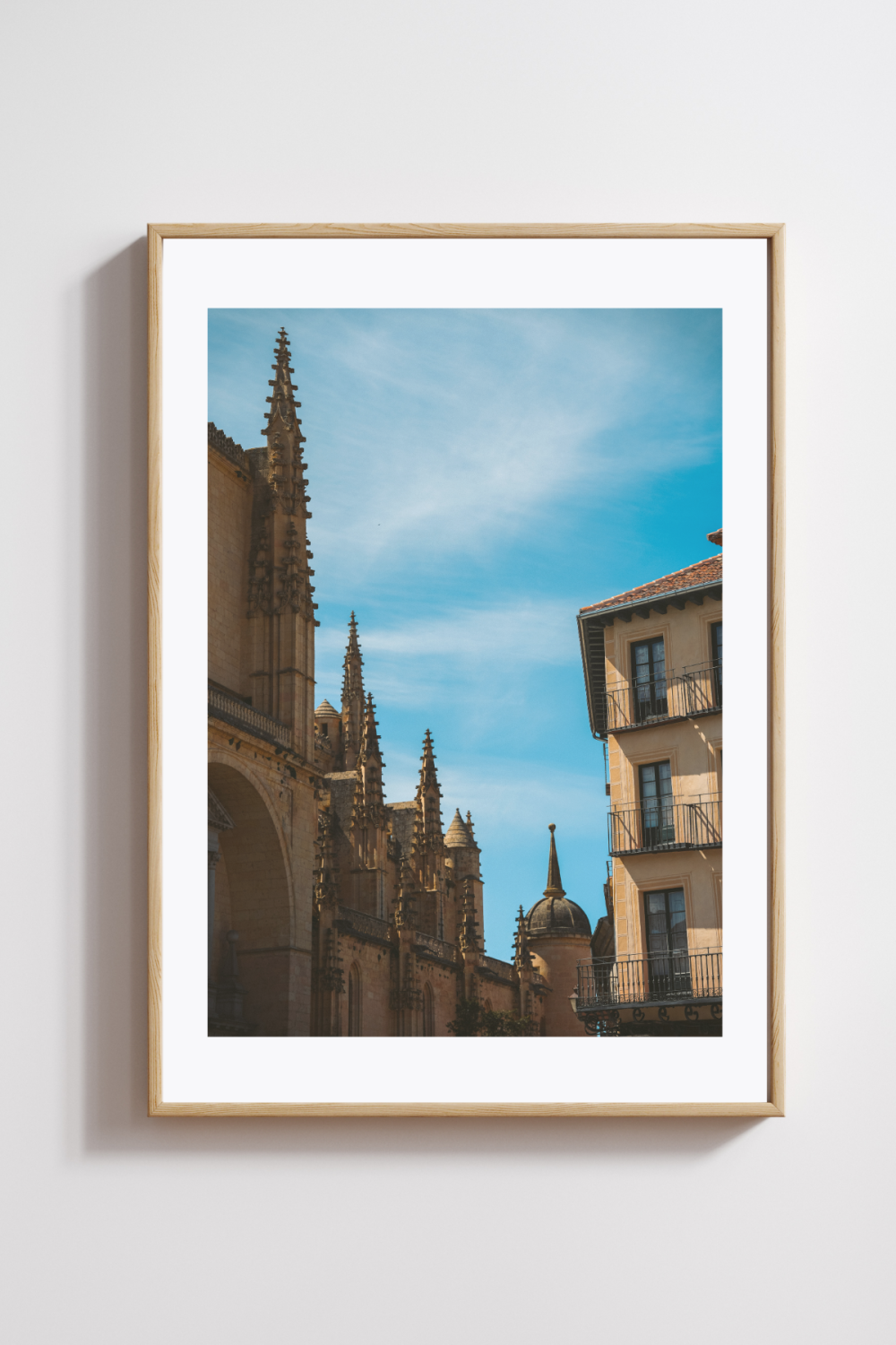Gothic Spires of Segovia Photography Print - Image 2