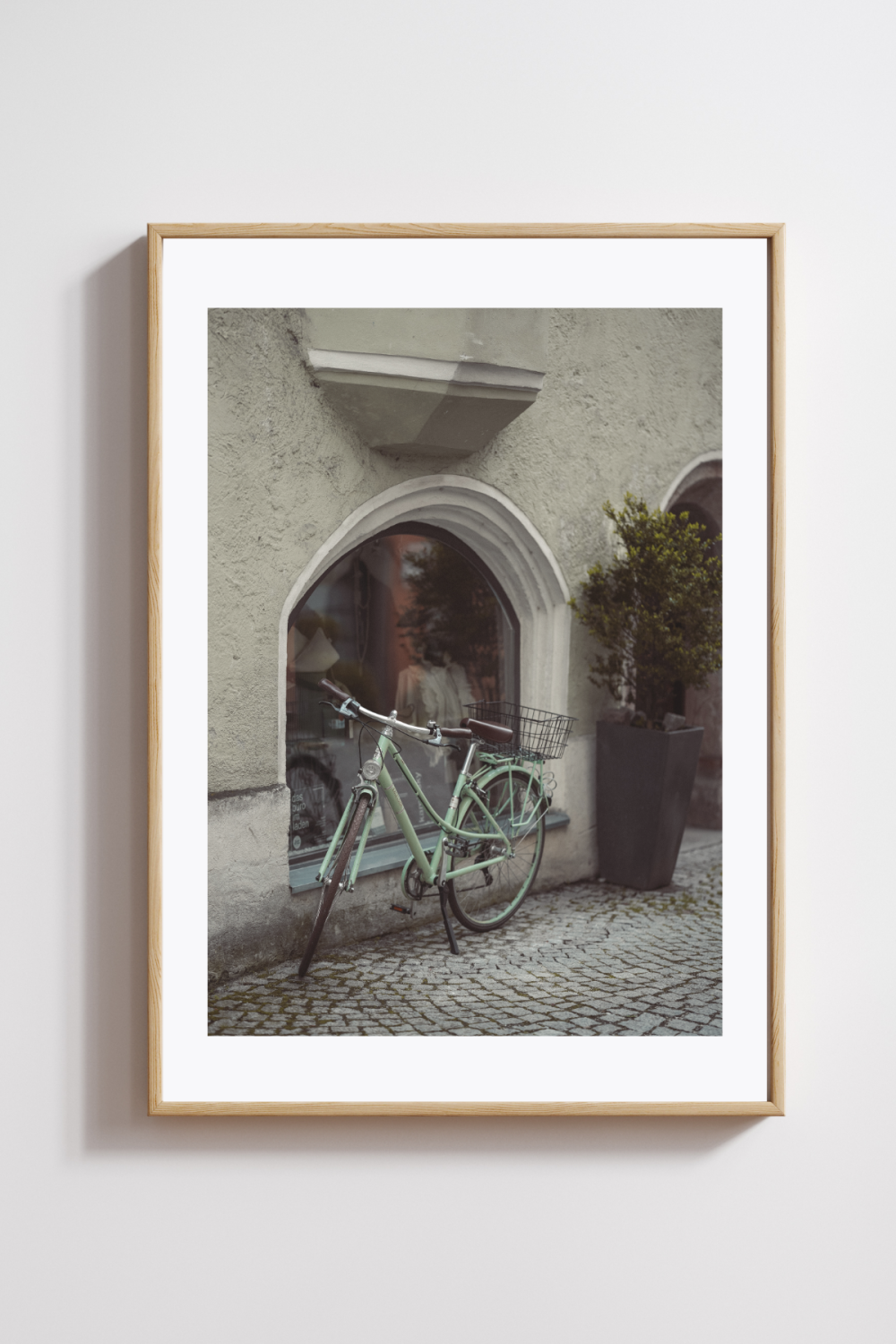 Resting Wheels in Hall Photography Print - Image 2
