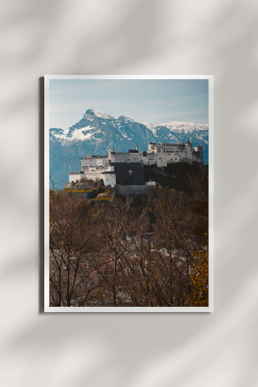 Hohensalzburg Fortress, Austria Mini Print