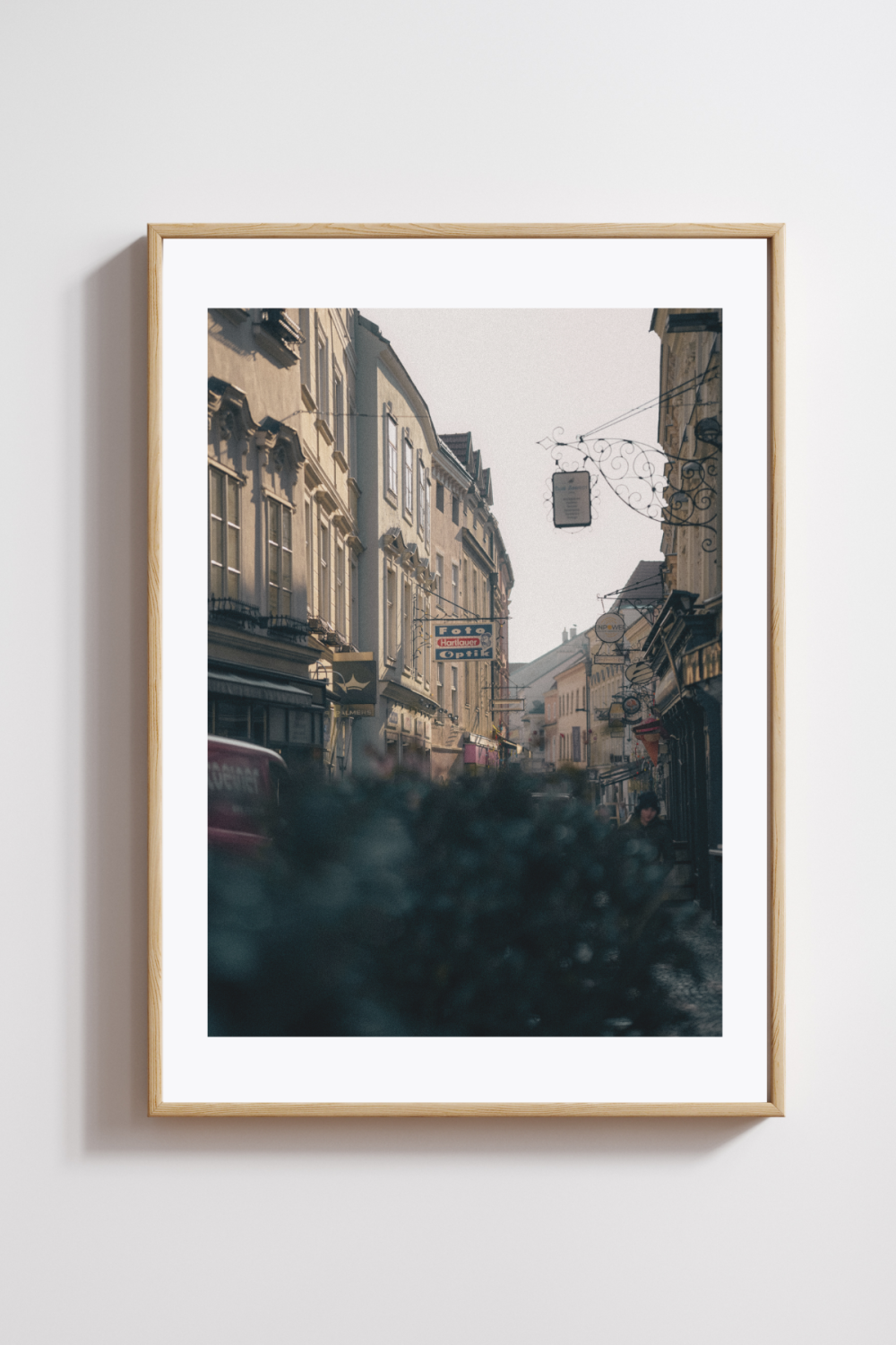 Shadows on a Narrow Street Photography Print - Image 2