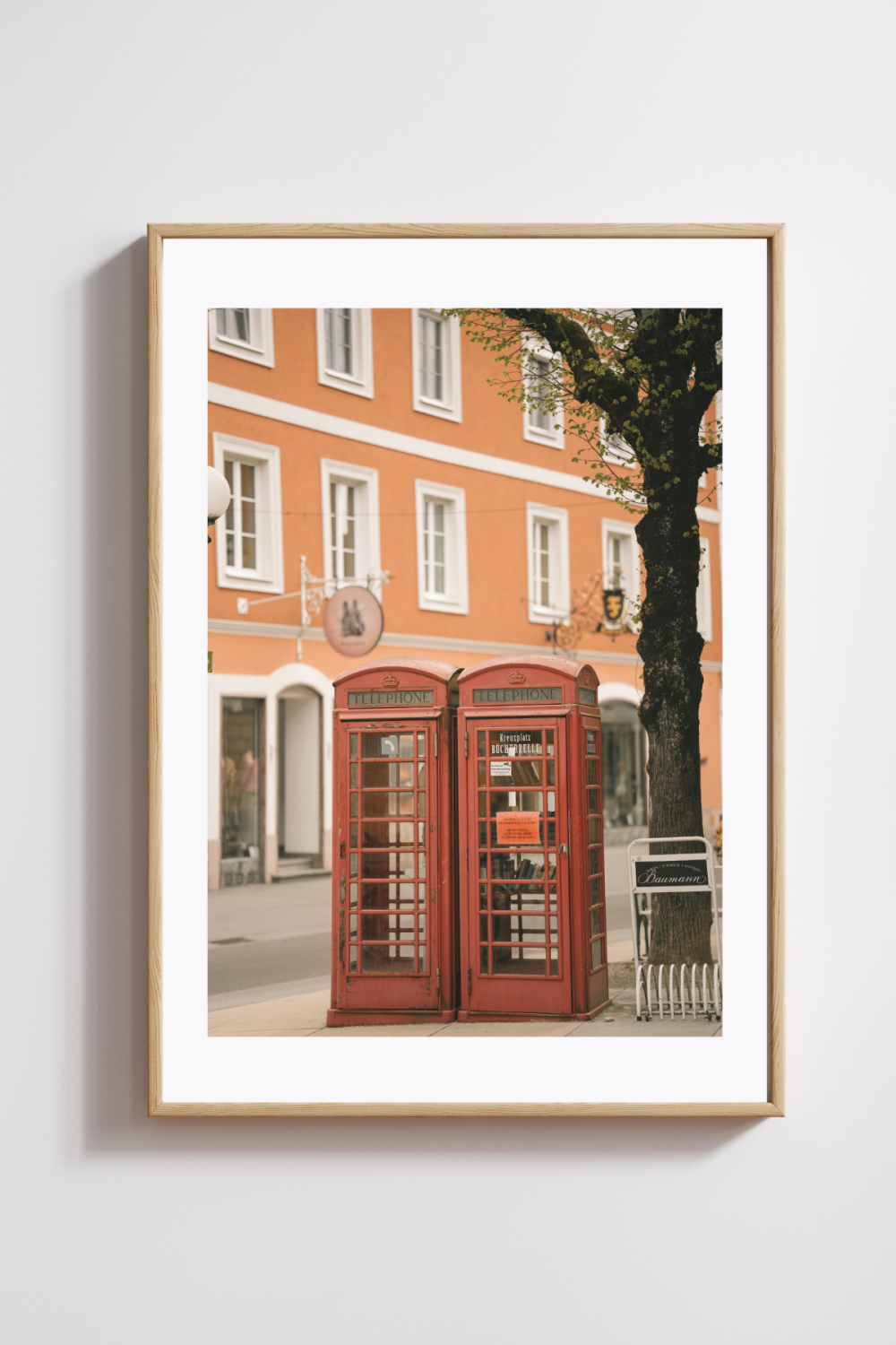 Stories in Red – Book Booths of Austria Photography Print - Image 2