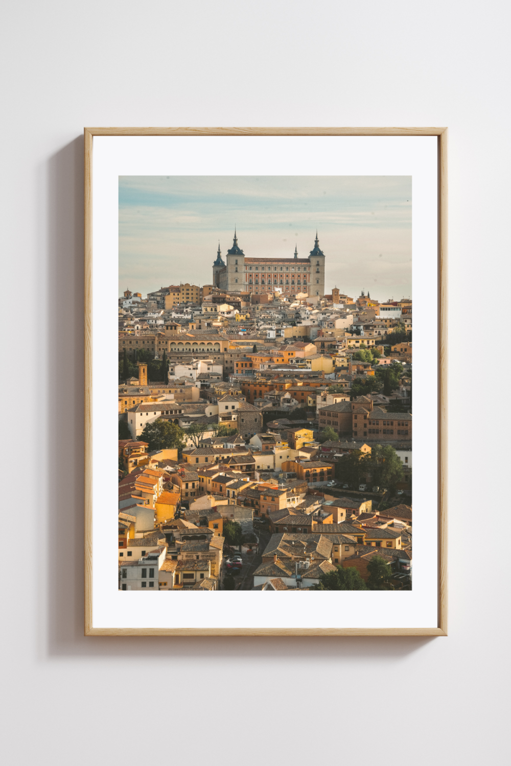 The Alcázar Above Toledo Photography Print - Image 2