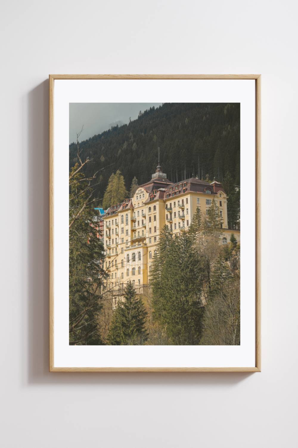 The Grand Sentinel of Bad Gastein Photography Print - Image 2