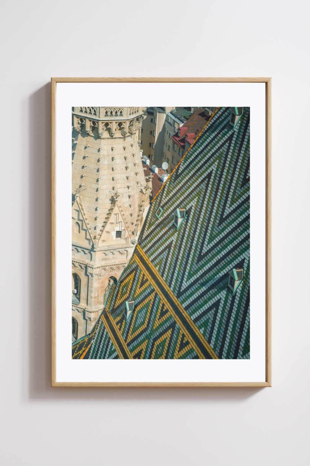 The Tiled Crown of St. Stephen’s Photography Print - Image 2