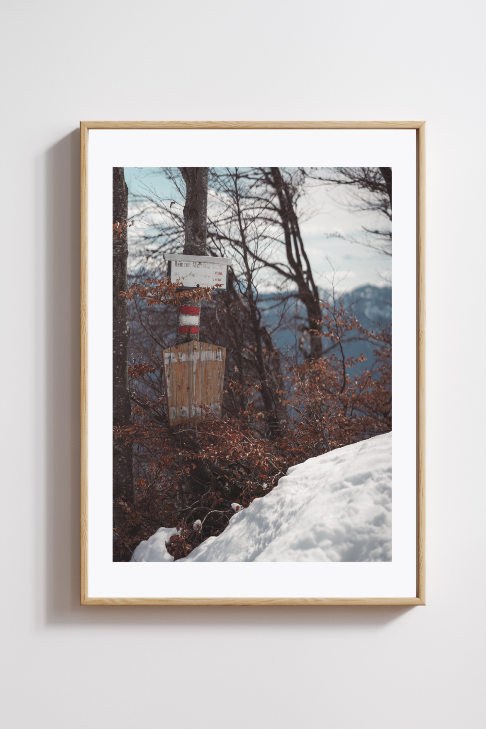 Trail to Hainzen – Hallstatt Mountains Photography Print - Image 2