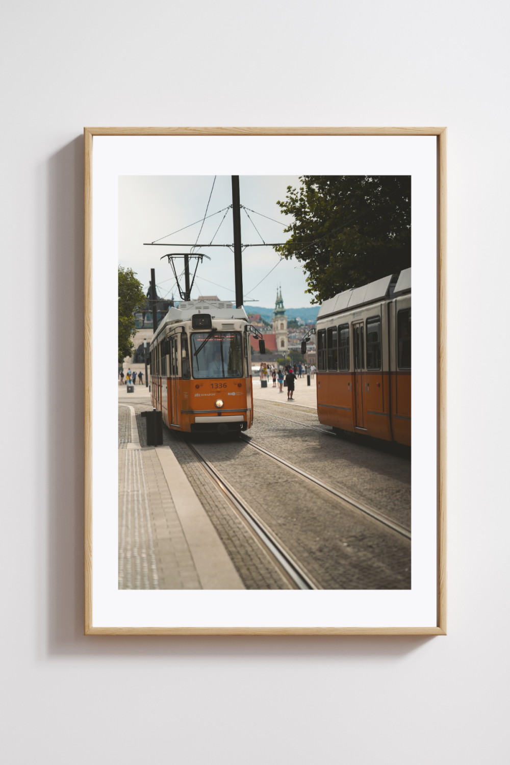 Tramlines of Budapest Photography Print - Image 2