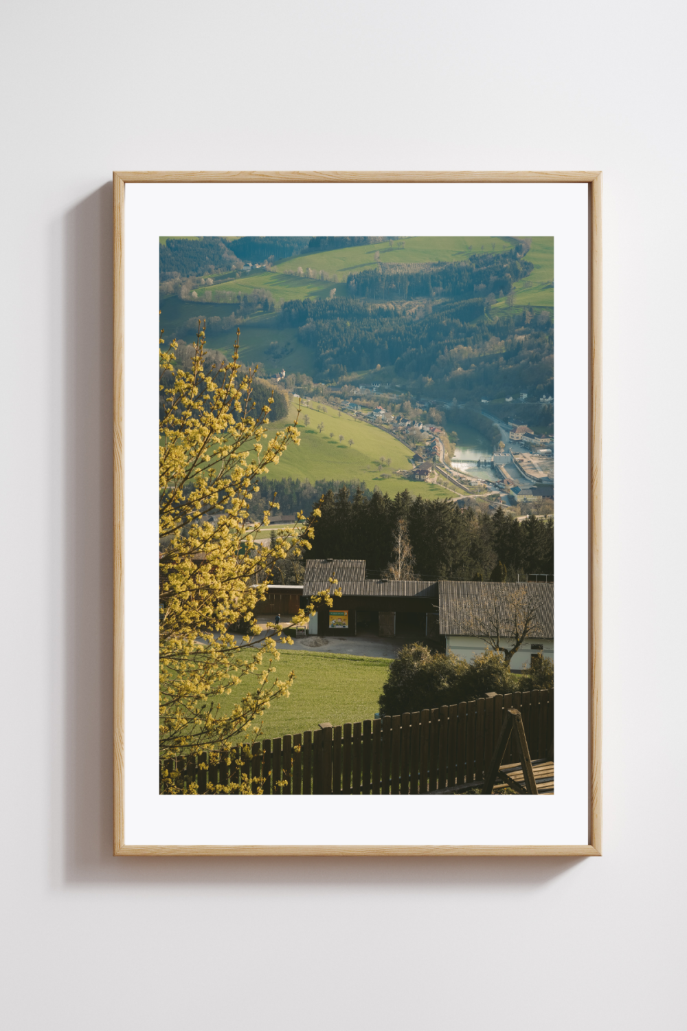 Valleys in Bloom – Sonntagberg Countryside Photography Print - Image 2