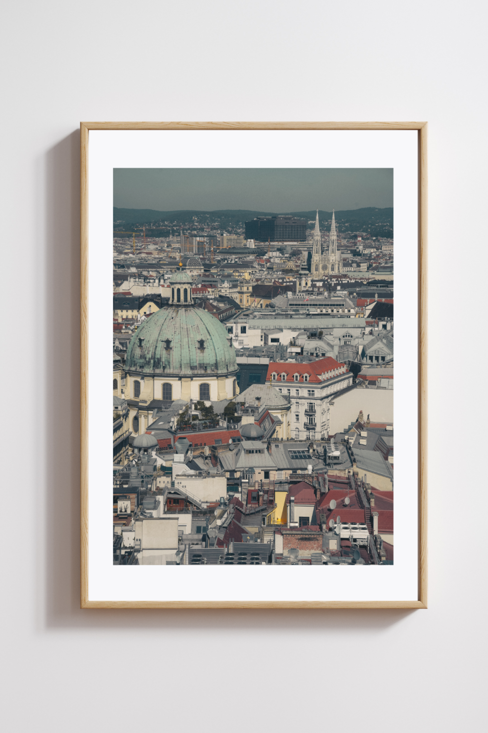 Vienna from Above Photography Print - Image 2
