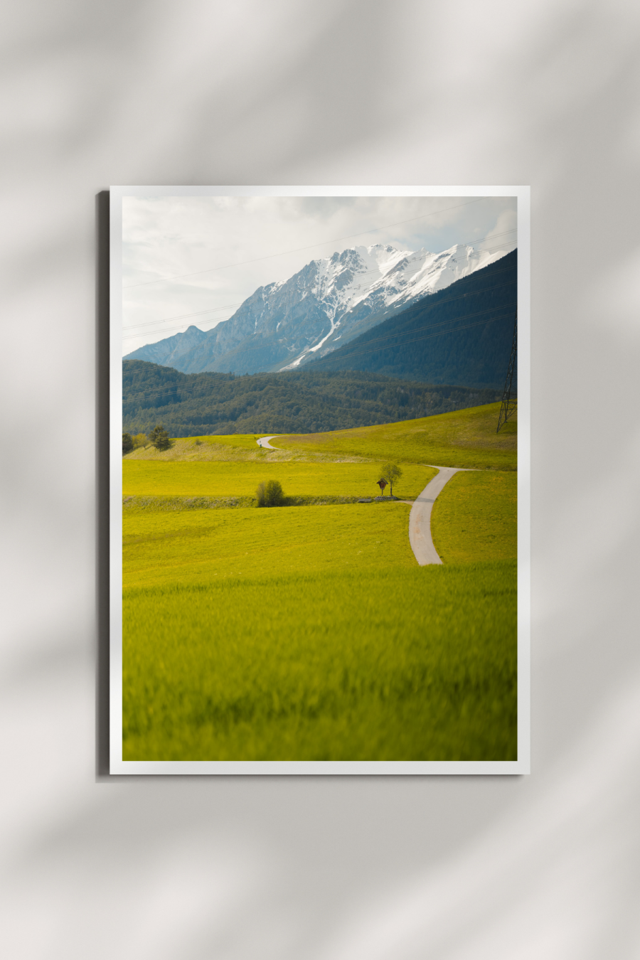 Path to the Peaks, Austria Mini Print