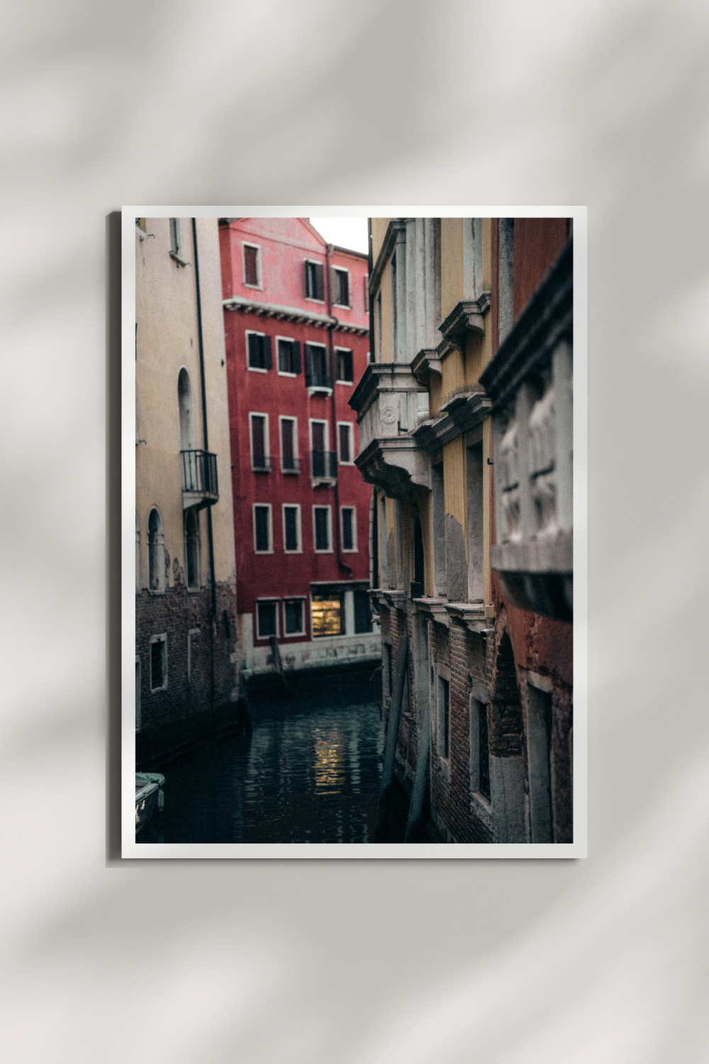 Twilight Over the Canals Mini Print