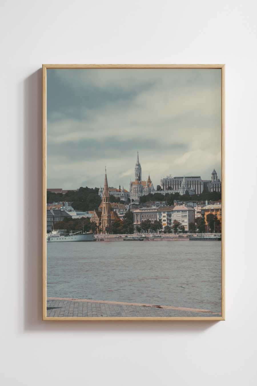 Above the Danube, Budapest Photography Print