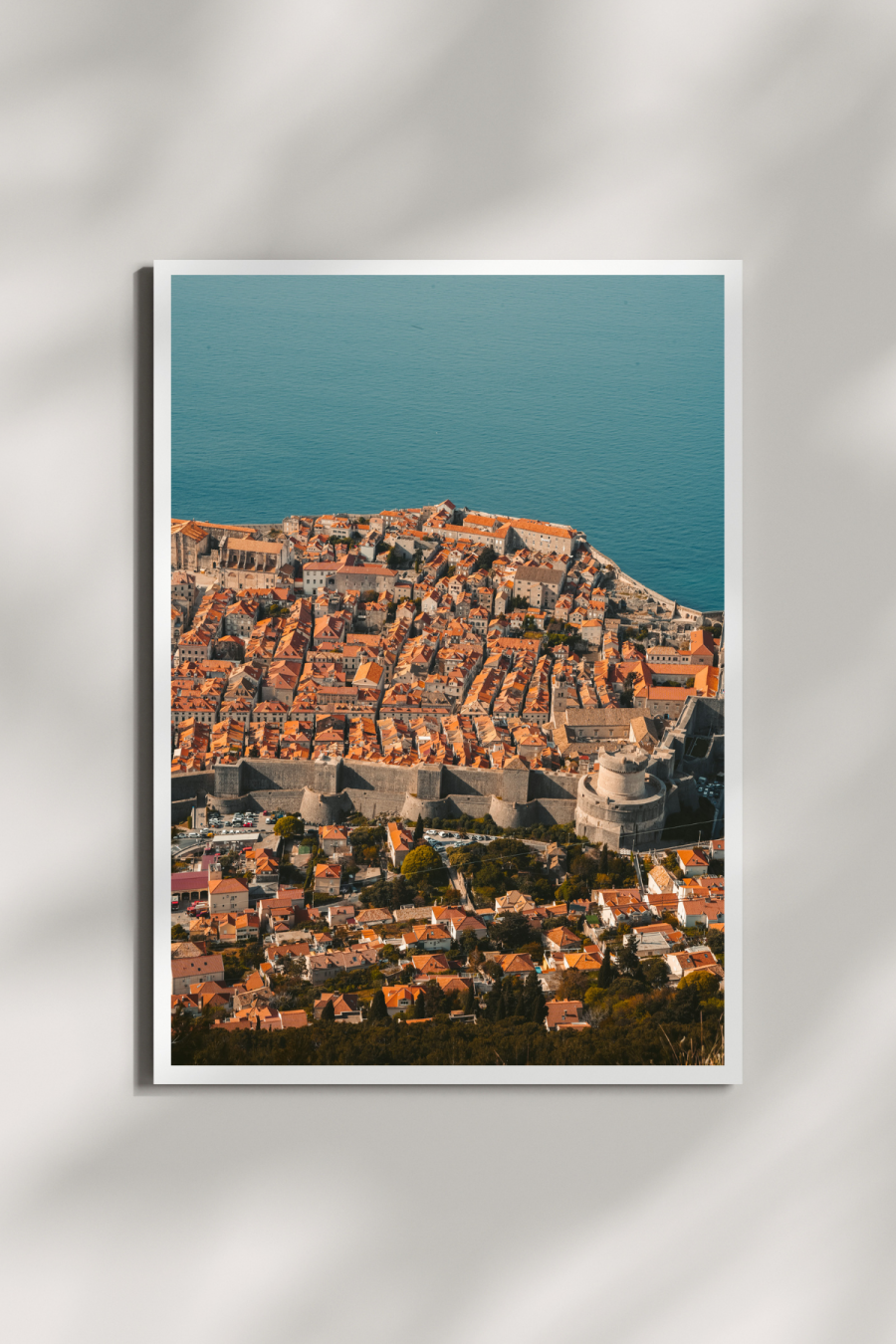 Dubrovnik from Above Mini Print