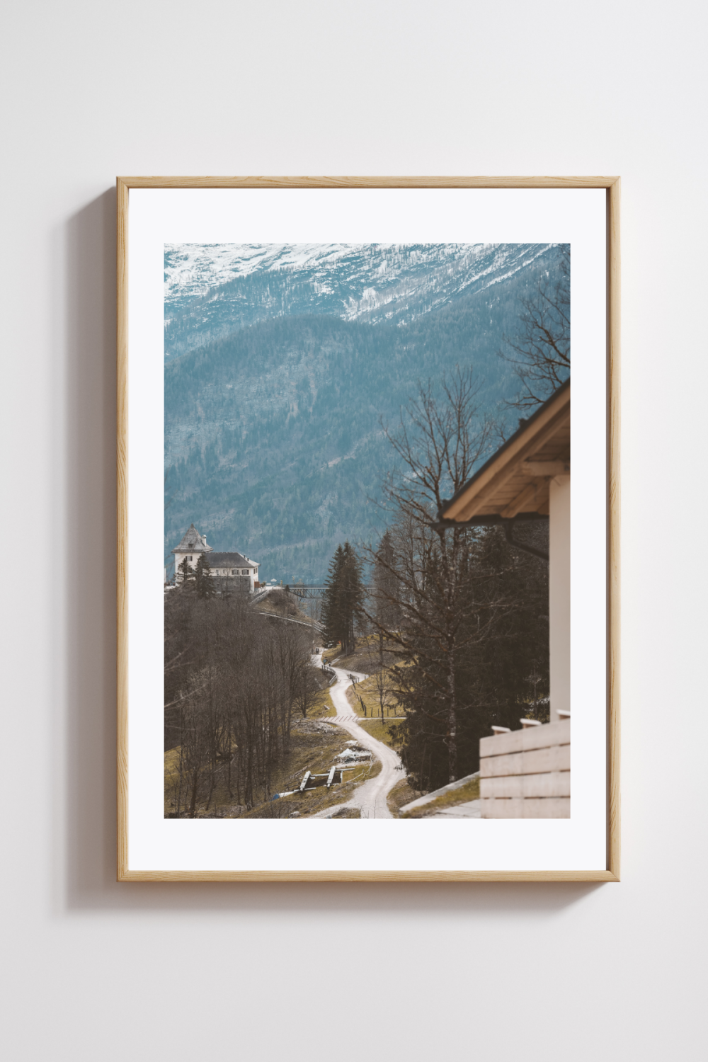 Path to the Alps – Austrian Mountain Trail Photography Print - Image 2
