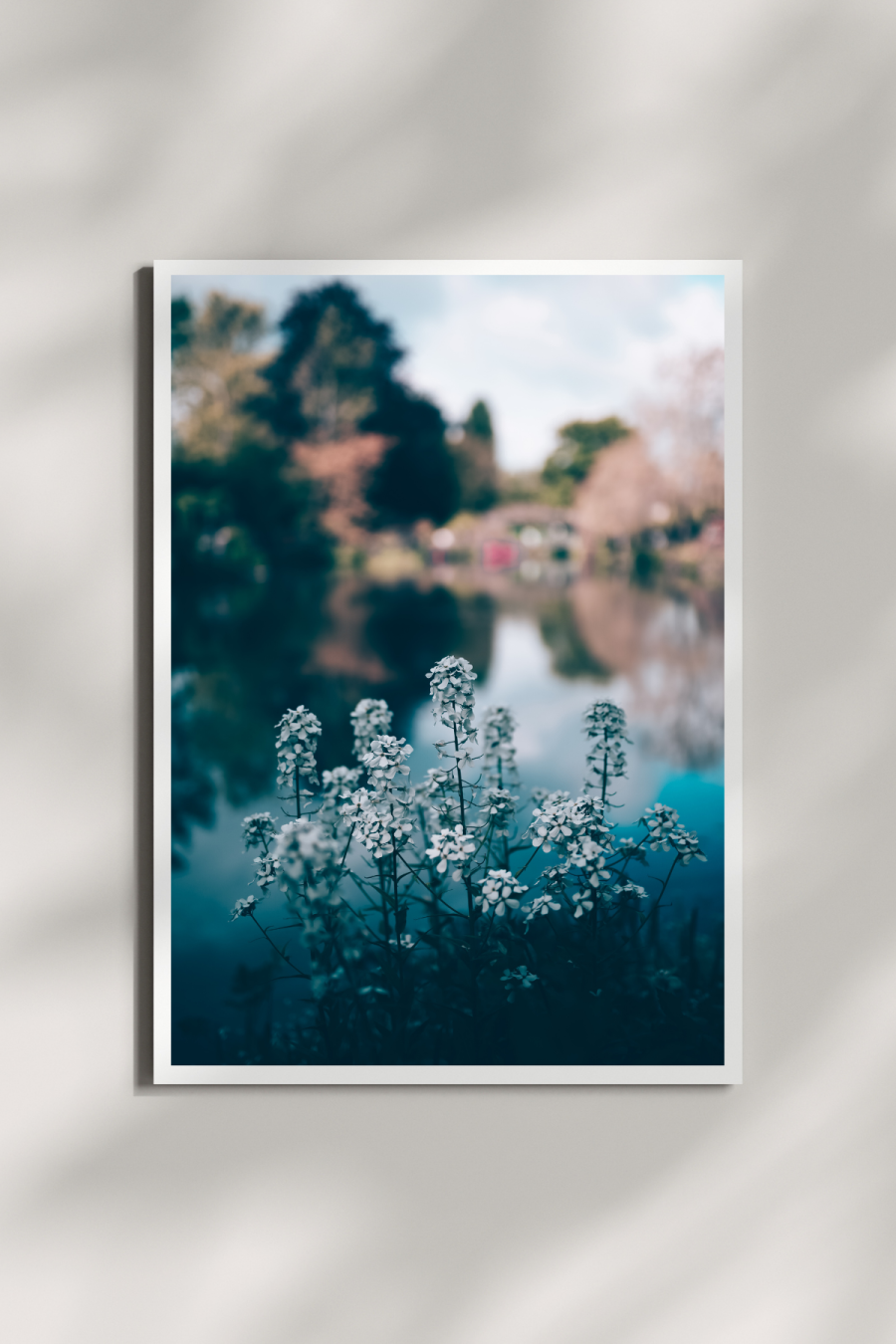 Quiet Reflections at Giverny Mini Print