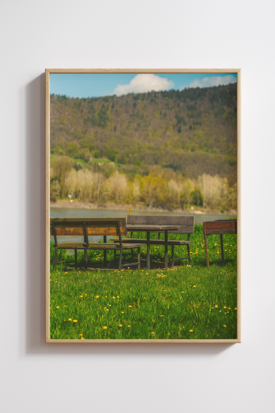 By the Riverside, Austria Photography Print
