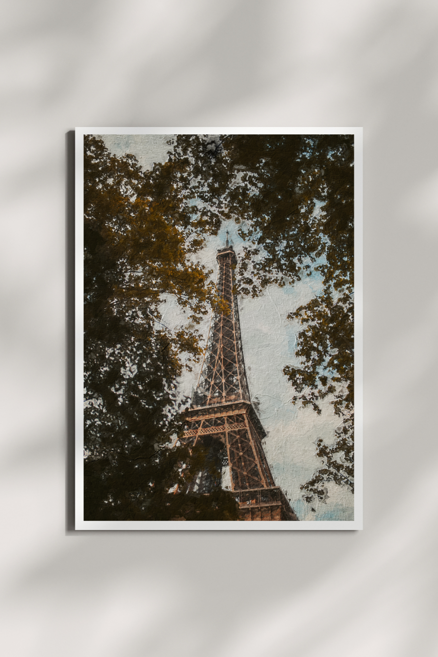 Through the Leaves – Paris Mini Print