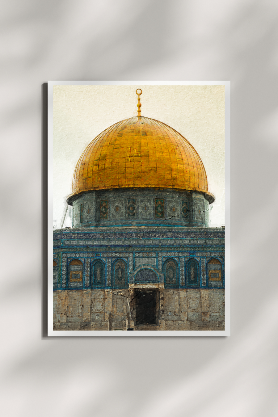 Dome of the Rock – Al-Quds Mosque Mini Print