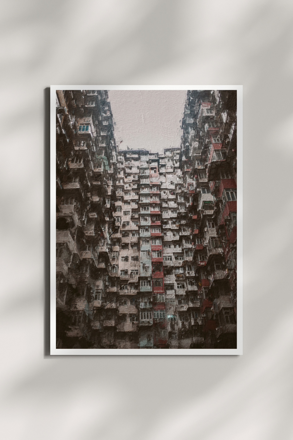 Vertical Symphony - Hong Kong Mini Print