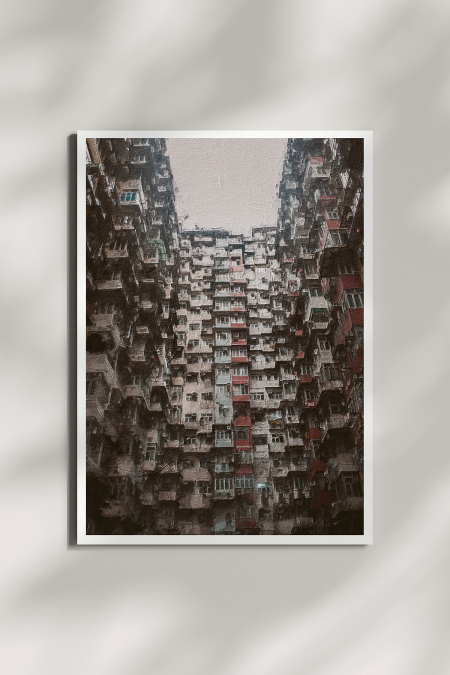 Vertical Symphony - Hong Kong Mini Print