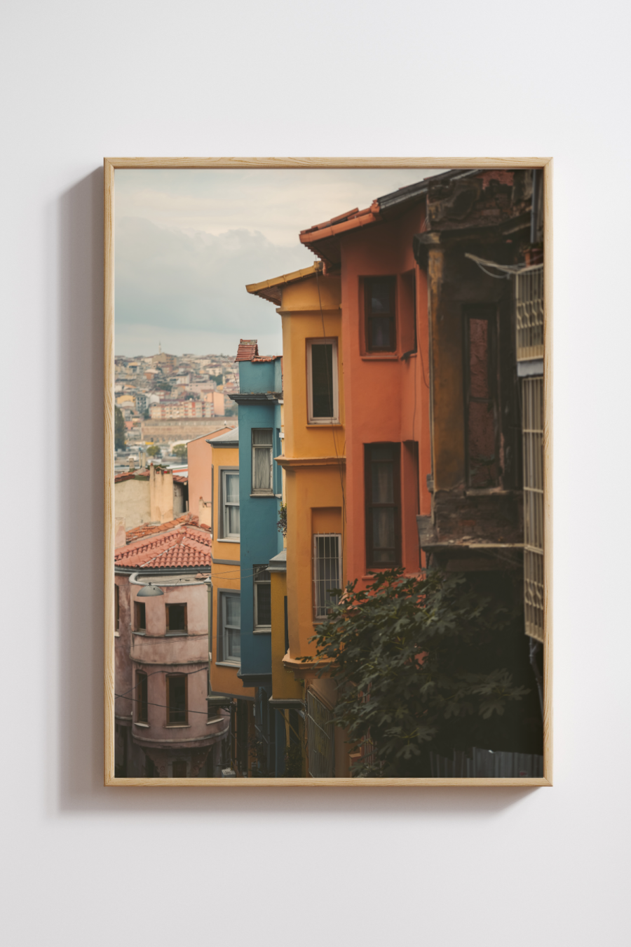 Colors of Balat Photography Print