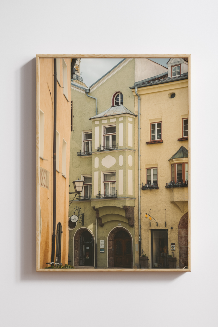 Colors of Hall in Tirol Photography Print