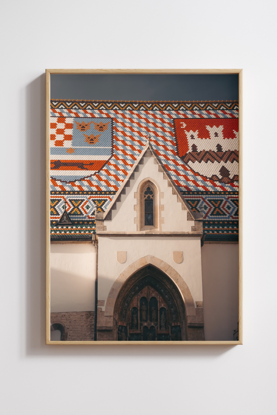 Colors of St. Mark’s Church, Zagreb Photography Print