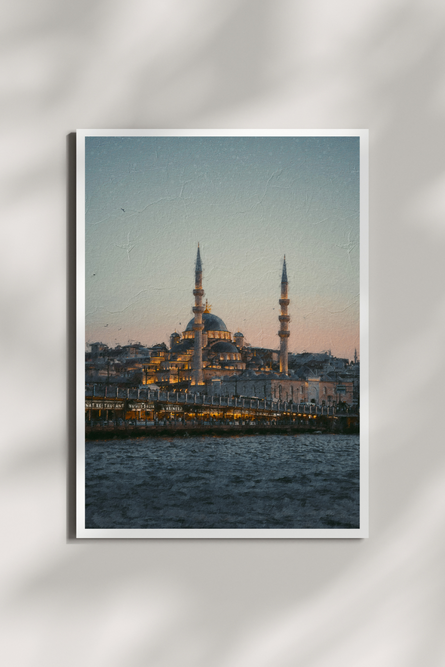 Süleymaniye at Dusk Mini Print