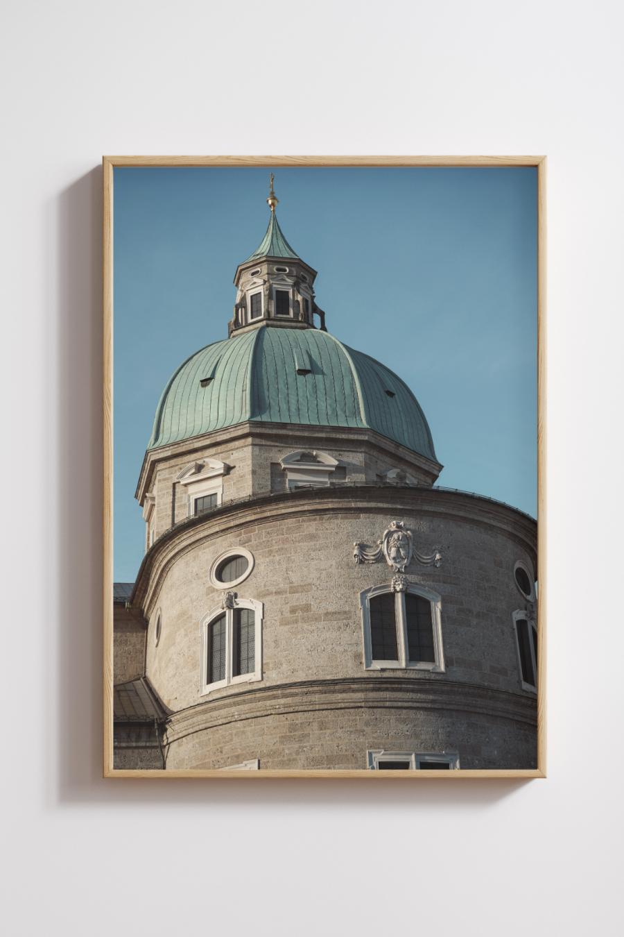 Dome of Salzburg Cathedral Photography Print