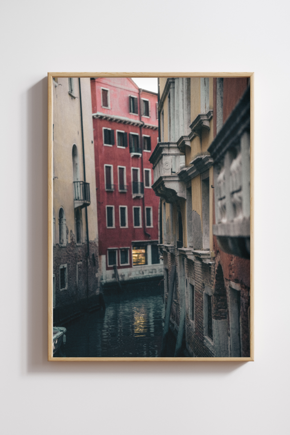 Twilight Over the Canals Photography Print