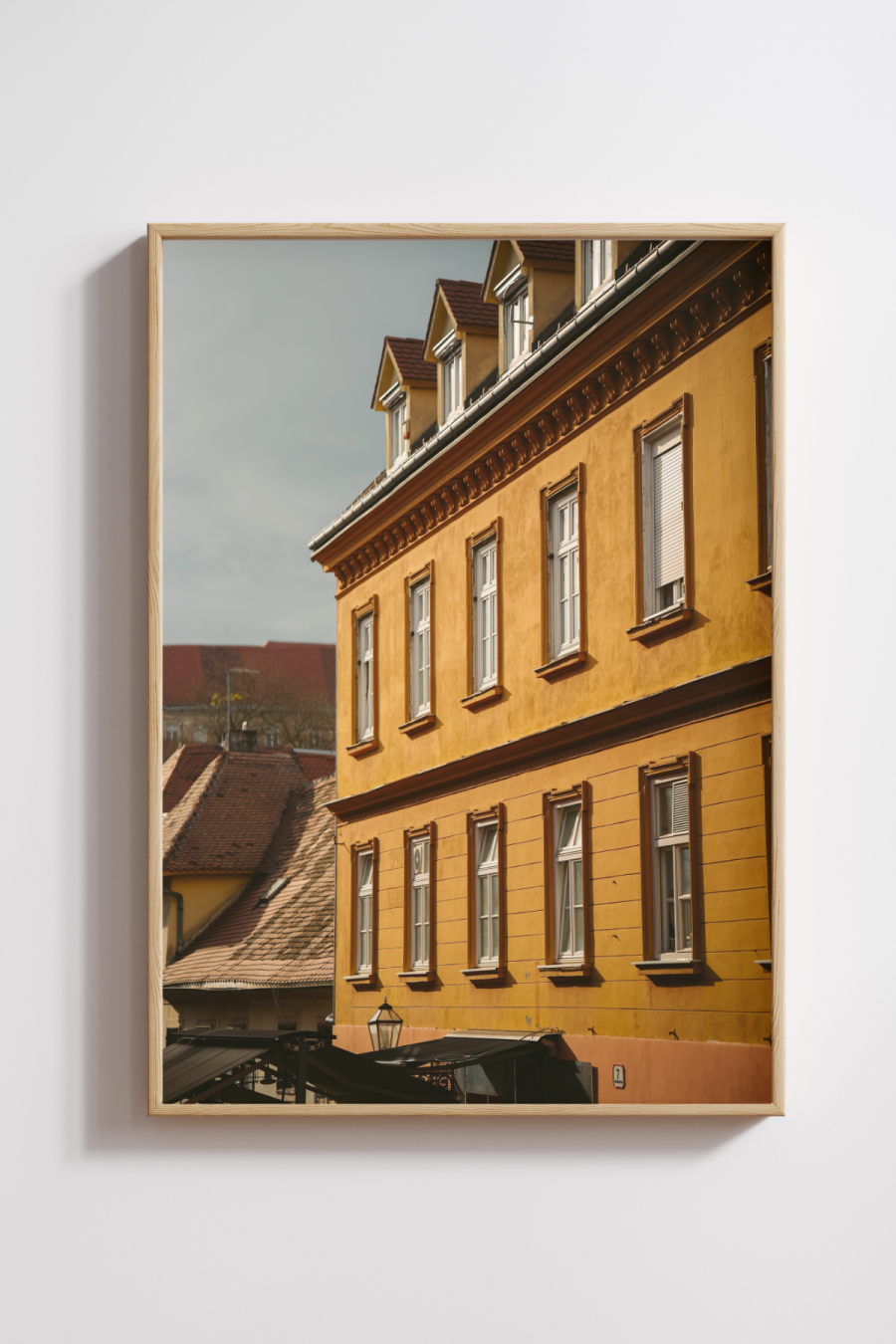 Golden Facade of Graz Photography Print