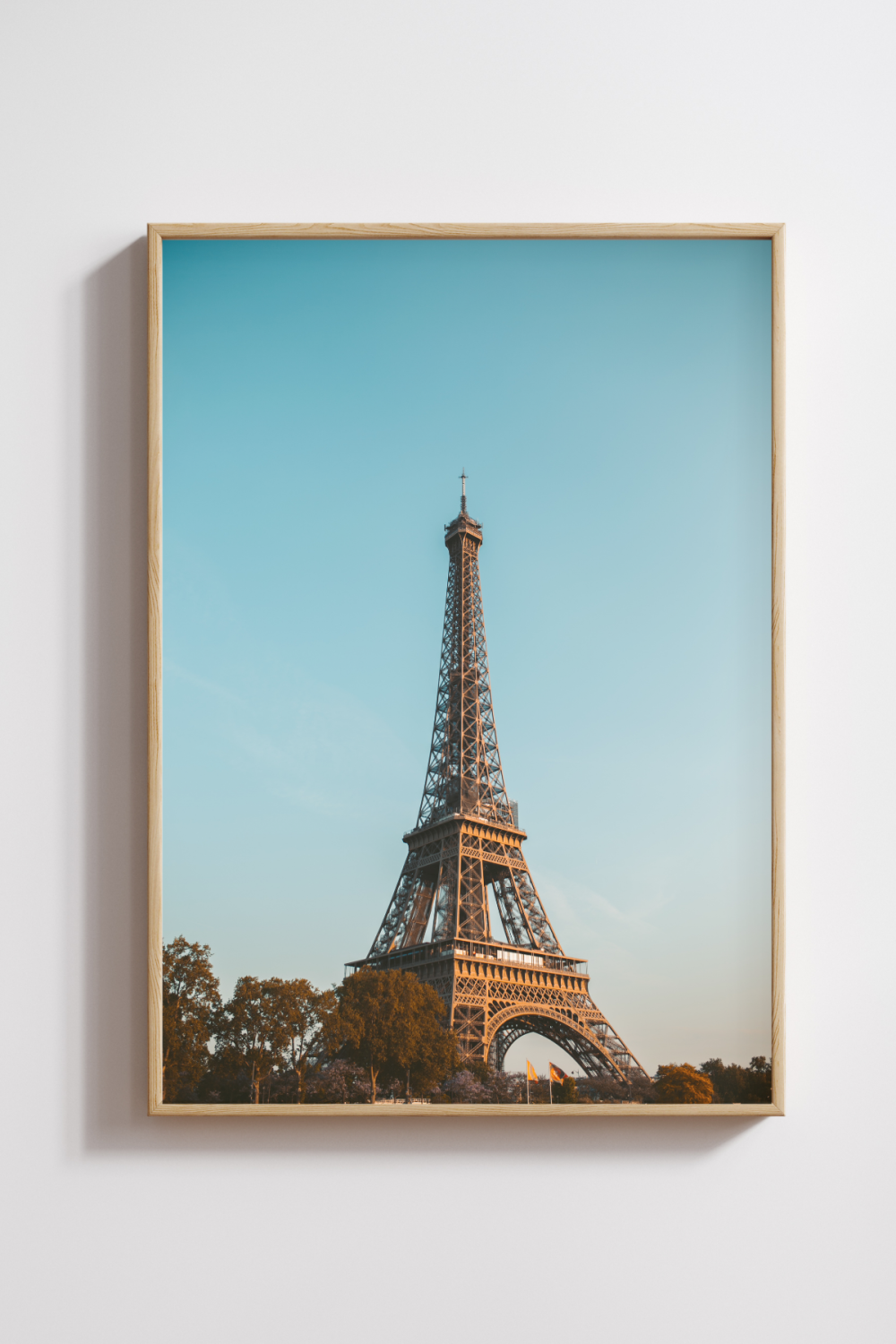 Golden Hour in Paris Photography Print